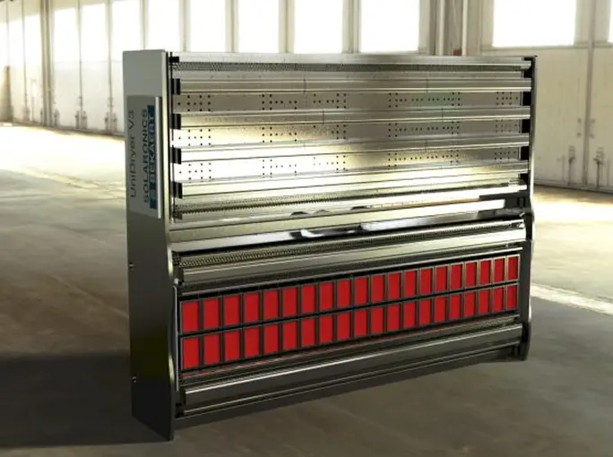 Industrial UniDryer infrared drying unit